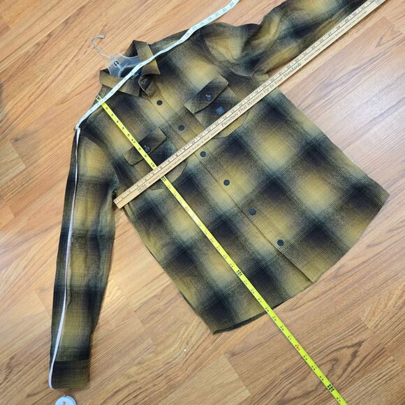 Roark x Pendleton Shirt Mens M Shadow Plaid Wool Snap Classic Fit Norseman EUC - Picture 11 of 15